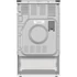Kép 4/5 - Mora P2241AW fehér gáztűzhely, 70 L, A energiaosztály, 50 cm széles, 59.4 cm mély,  max. hőmérséklet 335°C, Fehér