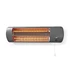 Kép 1/12 - Nedis HTBA10GY Fürdőszoba fűtőtest, 1200 W, 2 Hőfokozat, Szürke