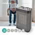 Kép 3/12 - Nedis HTFA16GY Kerámia PTC Fűtő ventilátor, 1500 W, Állítható hőmérséklet, Túlmelegedés ellen és borulás elleni védelem