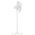 Kép 7/12 - Sencor SFN 4070WH 3in1 Álló ventilátor, 40 cm, 48W, 5 propelleres dizájn,Távműködtetés, 8 sebességfokozat, Oszcilláló funkció, Fehér 