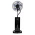 Kép 2/16 - Sencor SFN 1054BK Vízpermetes Álló Ventillátor, Ø 40cm, 90 W, Kivehető víztartály, Párásítás, Ionizálás, Oszcillálás, Digitális kijelző, Fokozatmentesen állítható, Távirányító, Fekete