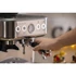 Kép 20/27 - Sencor SES 6010SS Presszókávéfőző, 15 bar, 1770W, 2.3 Literes viztartály, kávédaráló, gőzfúvóka, Thermoblock, Inox