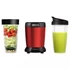 Kép 4/18 - Sencor SNB 4301RD Nutri turmixgép, 1000W, 800- és 1000ml-es Tritan ütésálló palackokkal, Piros