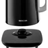Kép 7/20 - Sencor SWK 1592BK Vízforraló 1.5 L, 2150 W, 360°-os STRIX középcsatlakozó, Elektronikus vízhőmérséklet szabályozás, Melegen tartás 120 percig, Fekete
