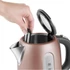 Kép 4/8 - Sencor SWK 1775RS Rozsdamentes acél Vízforraló, 1.7 L, 2150 W, 360°-os STRIX középcsatlakozó, Rózsaszín