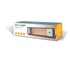 Kép 4/4 - TOO QH-343 fali kvarc hősugárzó, 600/1200W, 2 fűtési fokozat, szürke