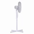 Kép 2/4 - TOO FANS-40-115-W-RC álló ventilátor, 40 W, 40 cm lapátátmérő, 3 sebességfokozat, Oszcillációs mód, Dönthető fej, Állítható magasság 95-125 cm, Távirányító, 7.5 óra Időzítő, Fehér
