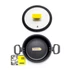 Kép 2/5 - Zanussi ZCA41434CF Verona kerámia bevonatú lábas üveg fedővel, 24 cm-es átmérő, 5.6 liter