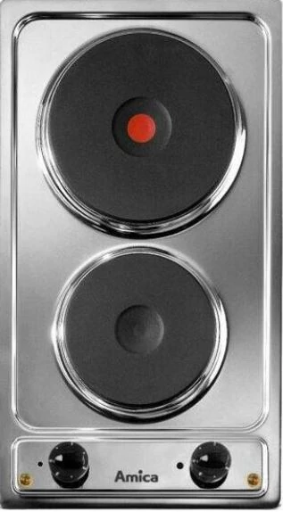 Amica PEA0420 beépíthető dominó főzőlap, 2 főzőzóna, Inox