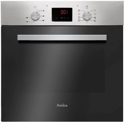 Amica BOC4510 beépíthető sütő, 8 funkciós, inox