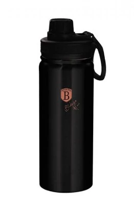 BERLINGER HAUS BH/7758 Ivópalack, kulacs, 540 ml, Fekete-Rose Gold