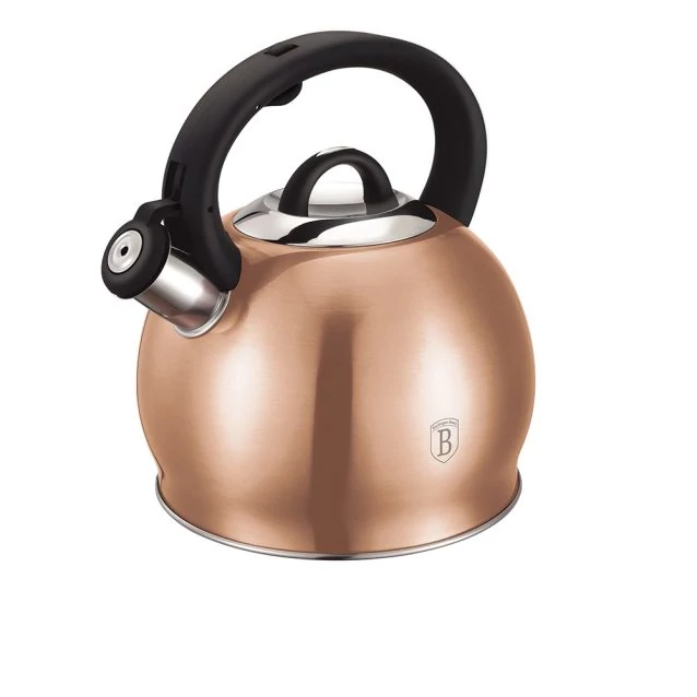 BERLINGER HAUS BH/1075N Teáskanna, 3 L, Metalic Line Rose Gold Edition