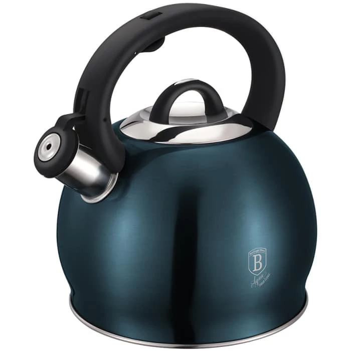 BERLINGER HAUS BH/1078N Teáskanna, 3 L, Metalic Line Aquamarine Edition