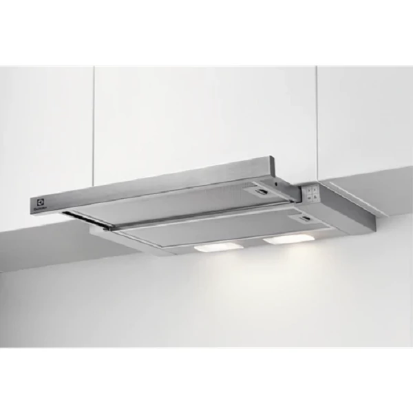 Electrolux LFP326S LEDLights Teleszkópos páraelszívó, C energiaosztály, 60 cm, 410 m3/óra, 69 dB, Inox