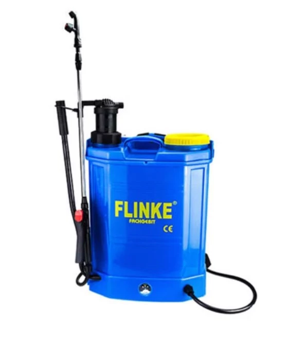 Flinke 2in1 Akkumulátoros és kézi háti permetező, 16 L, 12 V, 4 különböző permetező fej