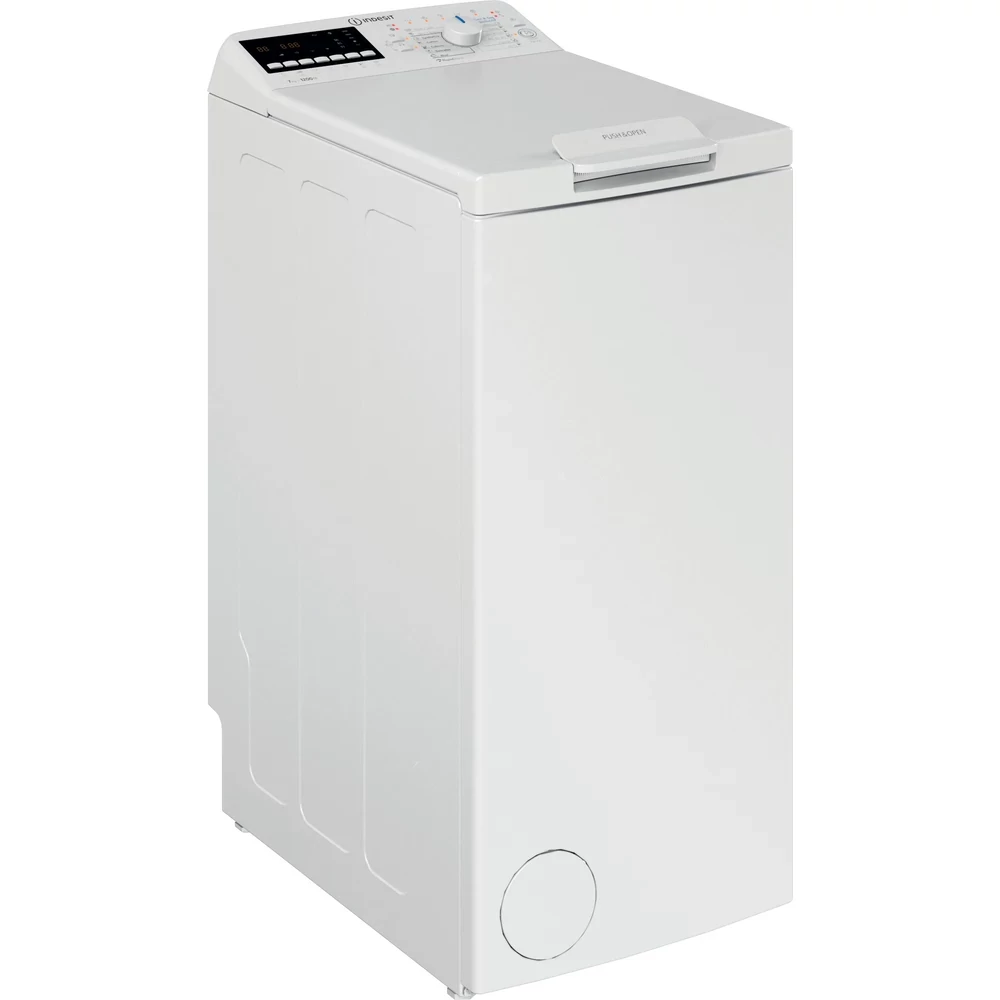 INDESIT BTW B7220P EU/N felültöltős mosógép, 7 kg, 1200 fordulat/perc, fehér