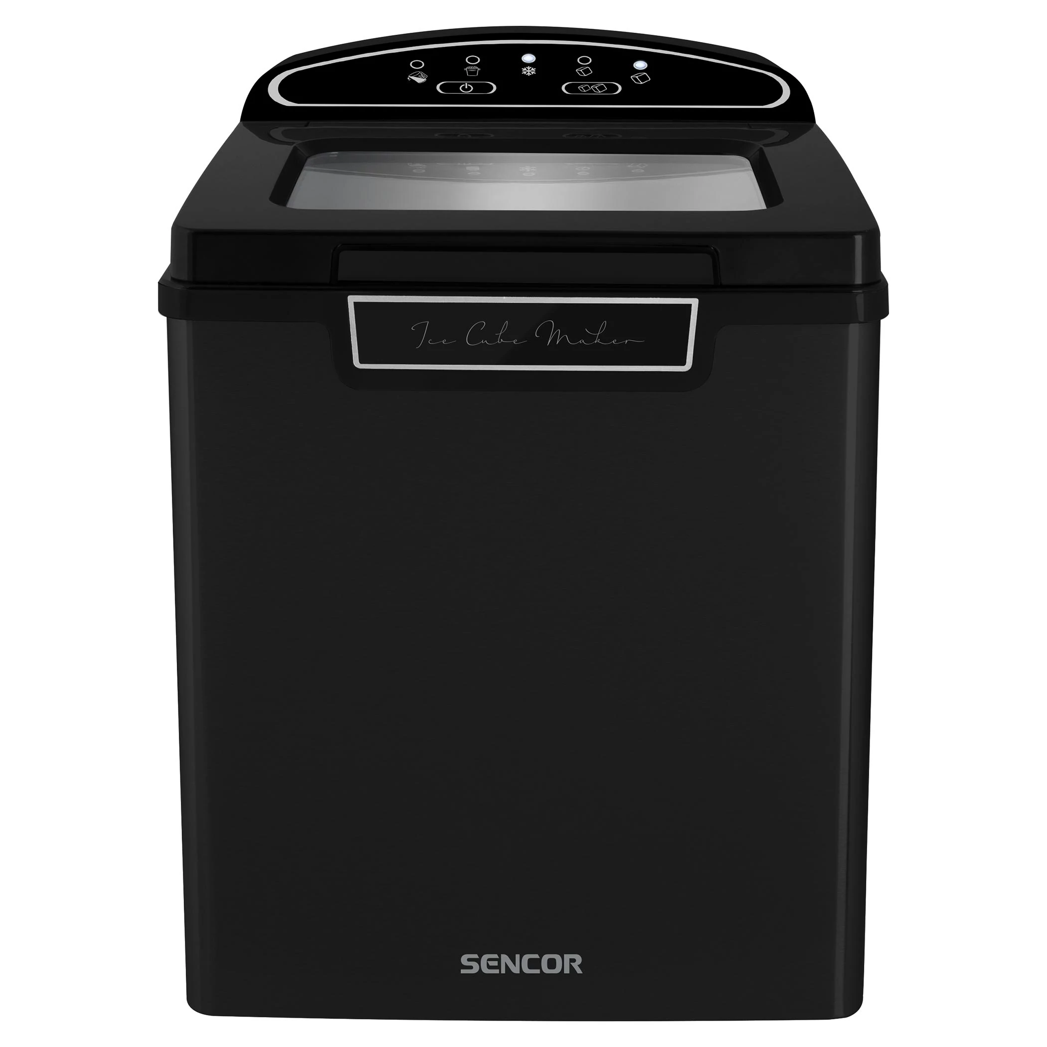 Sencor SIM 3000BK jégkocka készítő gép, 1.9 L, 2 jégkocka méret, Fekete
