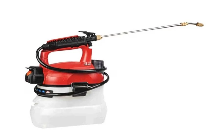 Straus Austria ST/SPRA-04CD Akkumulátoros kézi permetező, 4 literes tartály, 24 V/1500 mAh Li-Ion akkumulátor, 3.1 bar maximális nyomás, 500 ml/perc szóróteljesítmény
